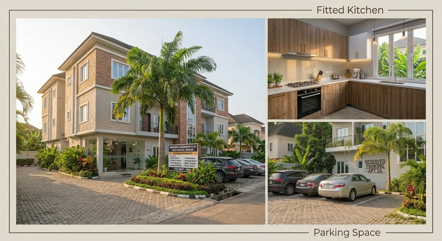 Spacious 2-Bedroom Flat in Bodija